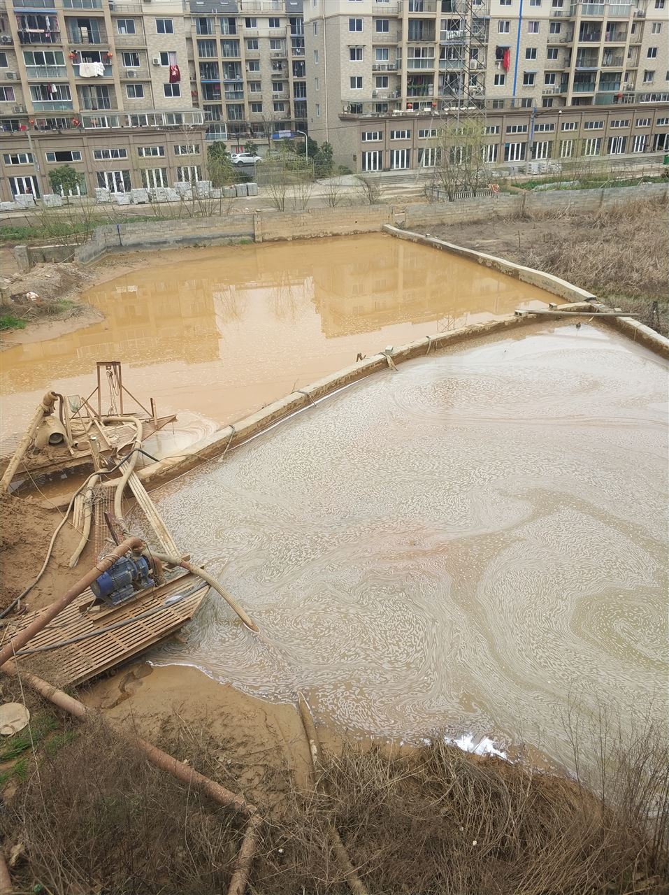 密山沉淀池淤泥清理-厂区废水池淤泥清淤