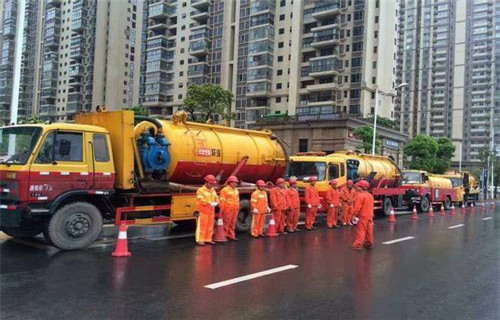 密山市政管道清淤