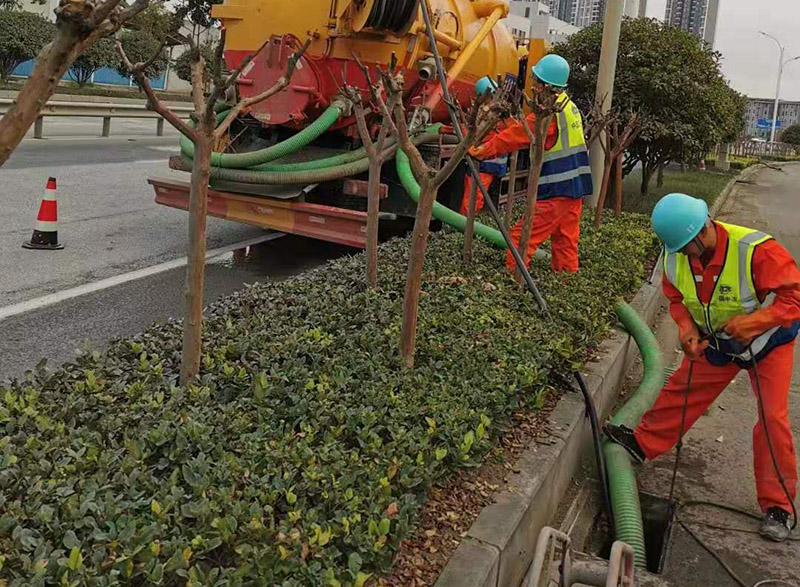 密山市政管道清淤